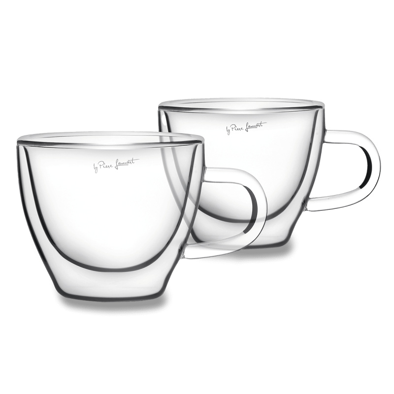 Lamart Vaso cappuccino - dvoustěnná sklenice - 192 ml, 2 ks