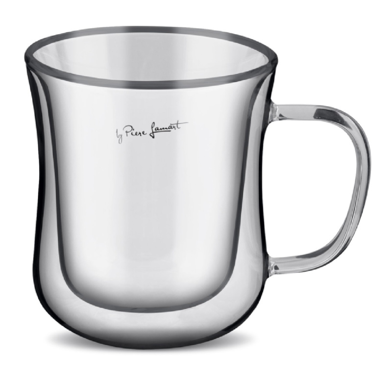 LAMART LT9032 Vaso sklenice café 220 ml 2 ks