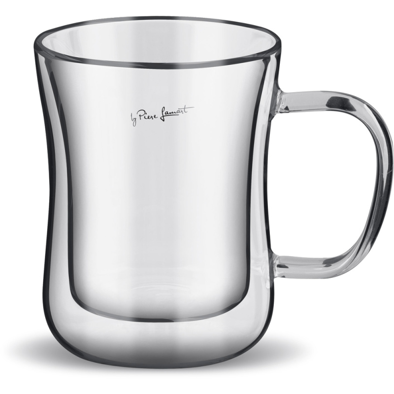 LAMART LT9033 Vaso sklenice latte 400 ml 2 ks