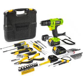Fieldmann FDV 10205-51AR Aku vrtačka s nářadím