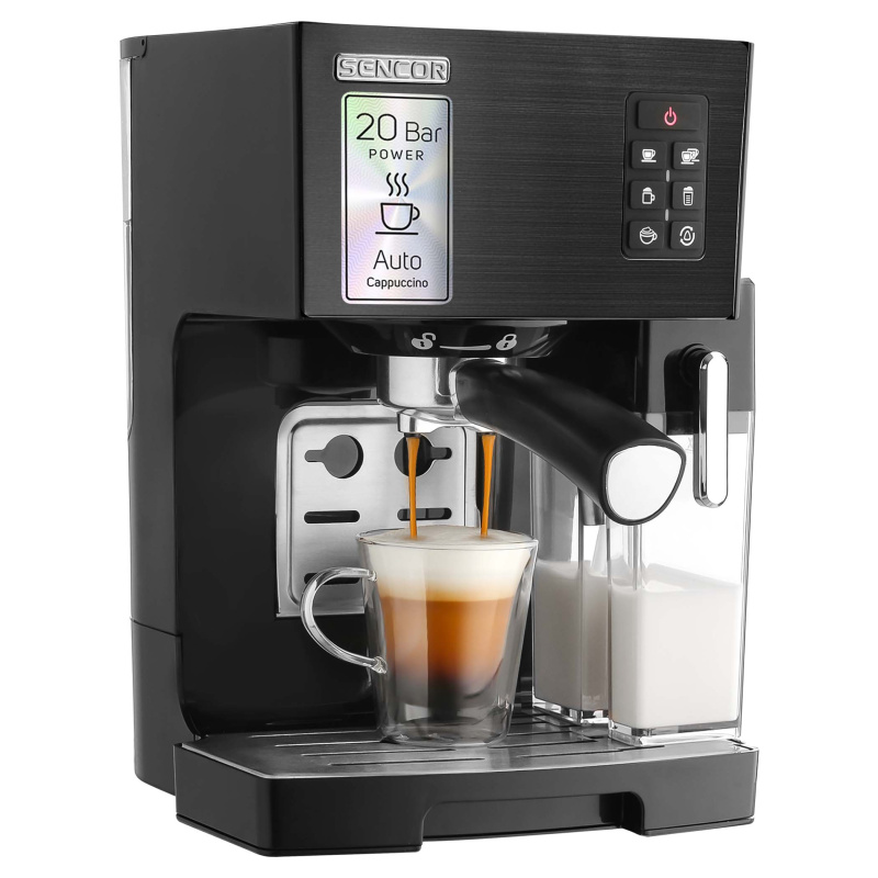 Sencor SES 4050SS-EUE3  Poloautomatické espresso