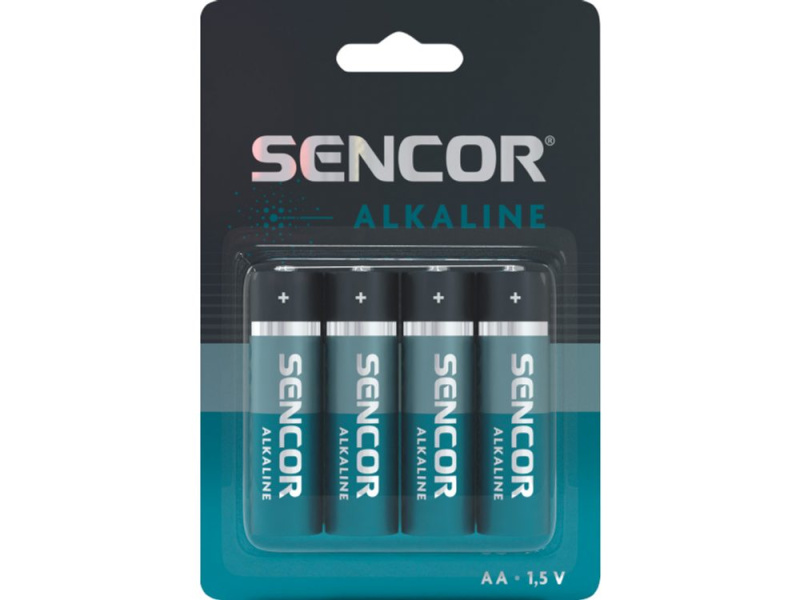 Sencor SBA LR6 4BP AA Alkalická baterie AA