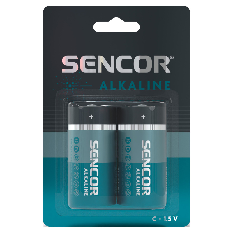 Sencor SBA LR14 2BP C Alkalická baterie C