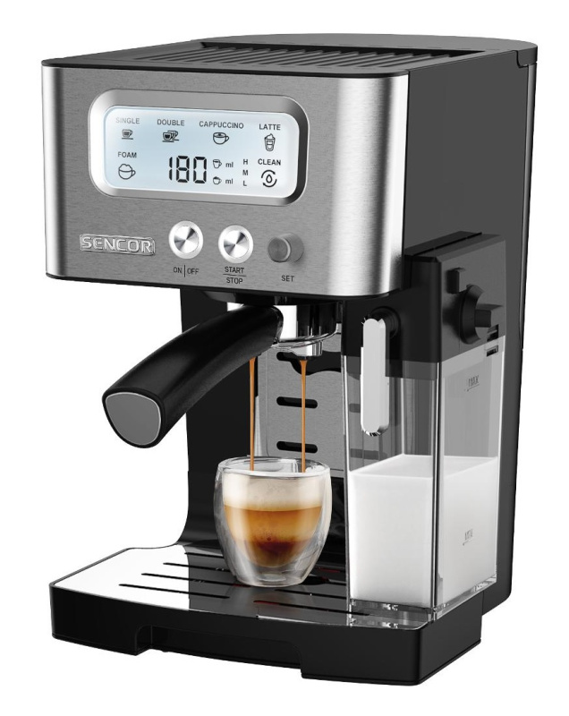 Sencor SES 4090SS Poloautomatické espresso