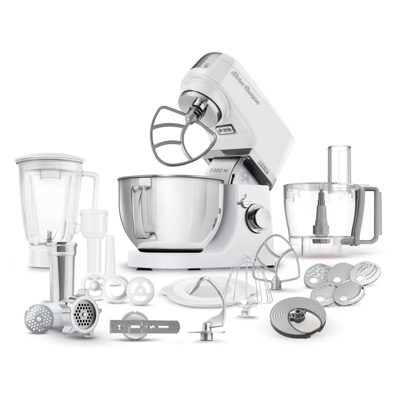 Sencor STM 635XWH + STX 046 Celokovový kuchyňský robot