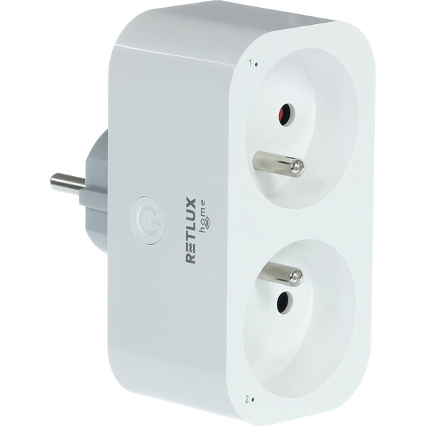 Retlux RSH 203 Wi-Fi chytrá rozdvojka Bílá