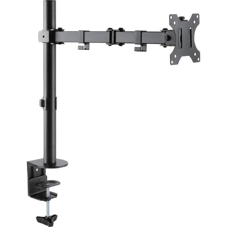 Mechanický držák monitoru single STELL SOS 1110 - černý