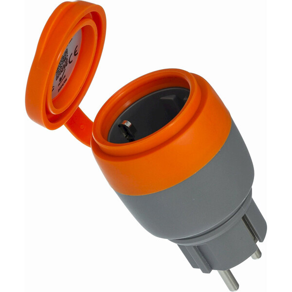 Retlux RSH 204 chytrá venkovní zásuvka Šedá