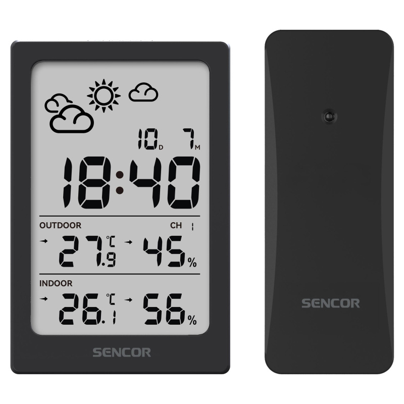 Sencor SWS 2300 B Meteorologická stanice s bezdrátovým snímačem