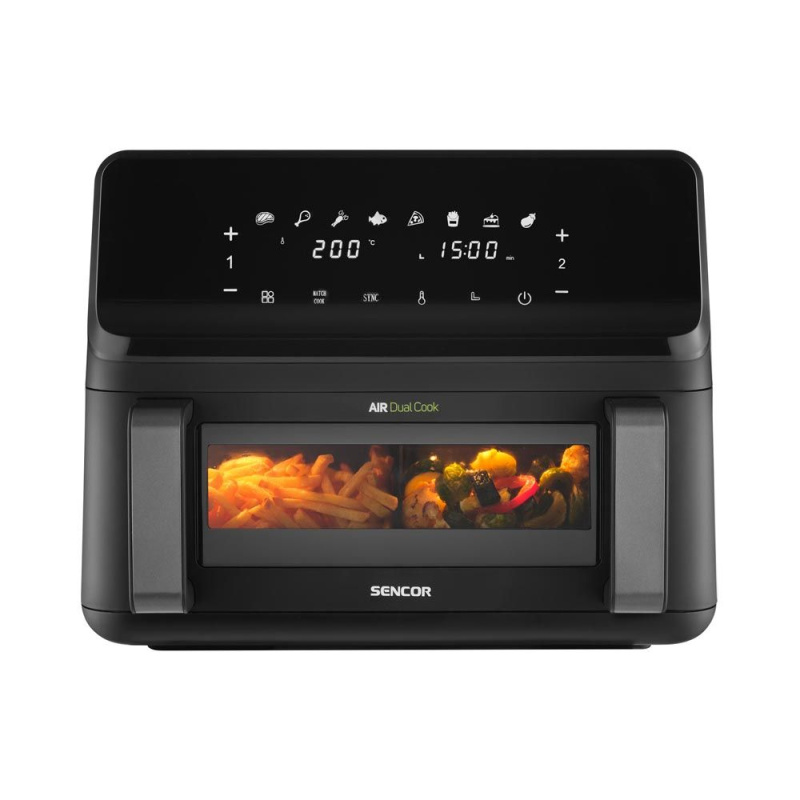 Sencor SFR 9650BK Duální horkovzdušná fritéza