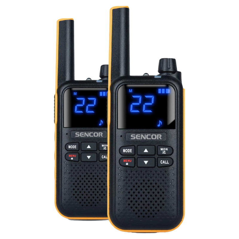 Sencor SMR 700 YELLOW Vysílačka s výkonem 2W
