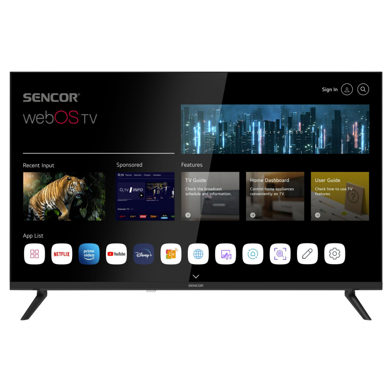 Sencor SLE 32S803TCSB 32" SMART HD Televize