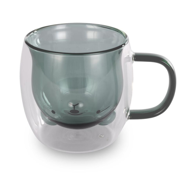 LAMART VASO Set 2ks bear hrneček zelený 250ml