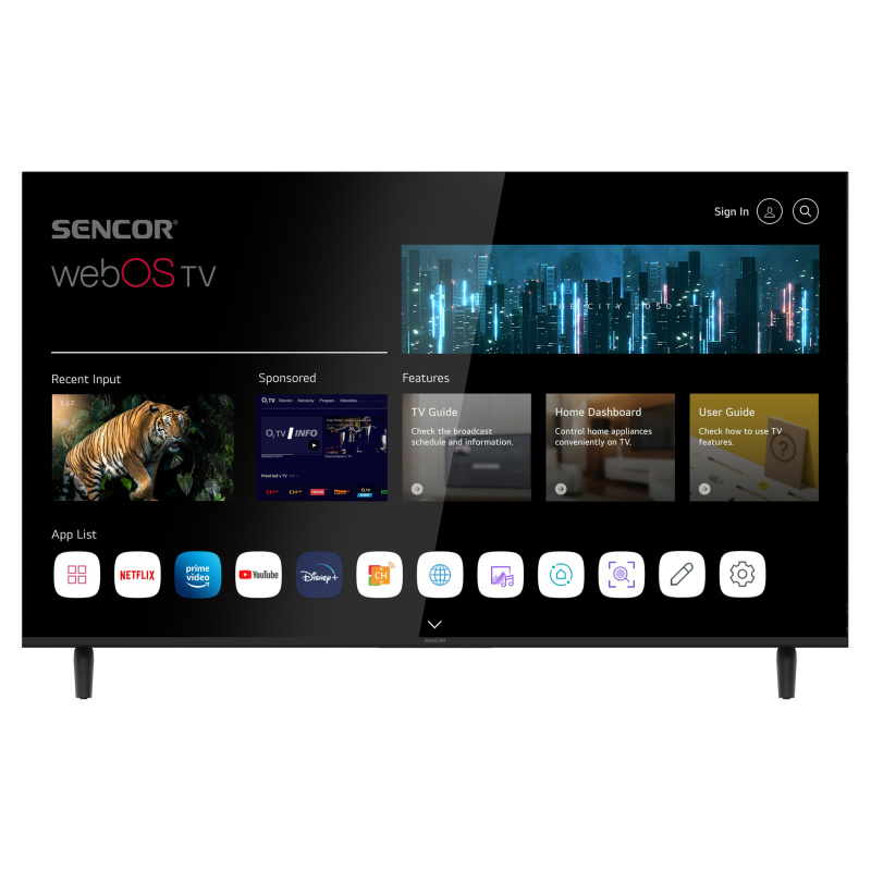 Sencor SLE 50US803B 50" SMART UHD Televize