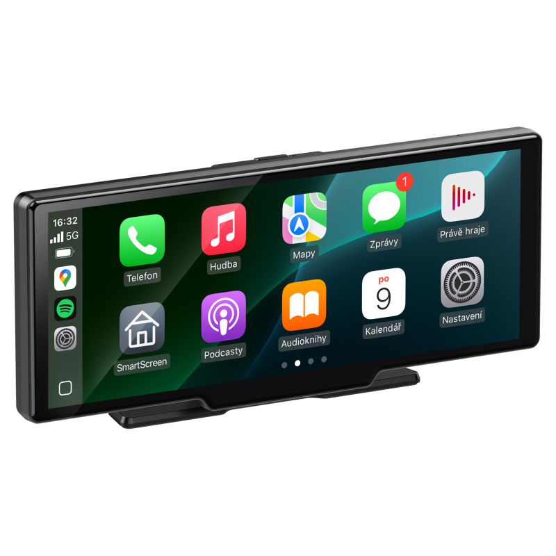 Sencor SCT M1090DBWT CarPlay a Android Auto displej