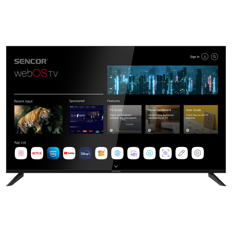 Sencor SLE 50US804B 50" SMART UHD Televize