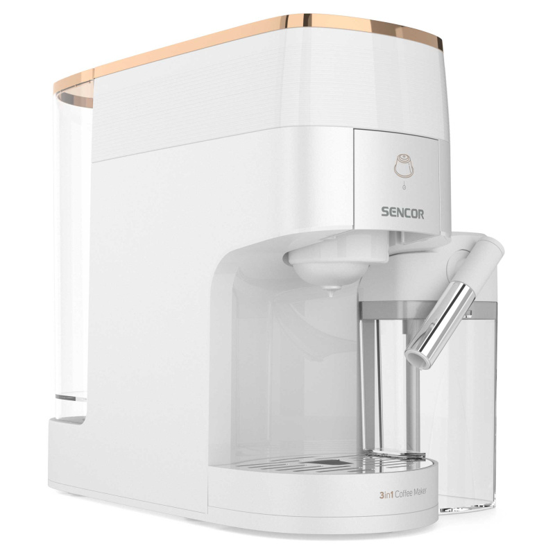 Sencor SCC 3001WH Multikapslový 3v1 Espresso kávovar Marco Polo