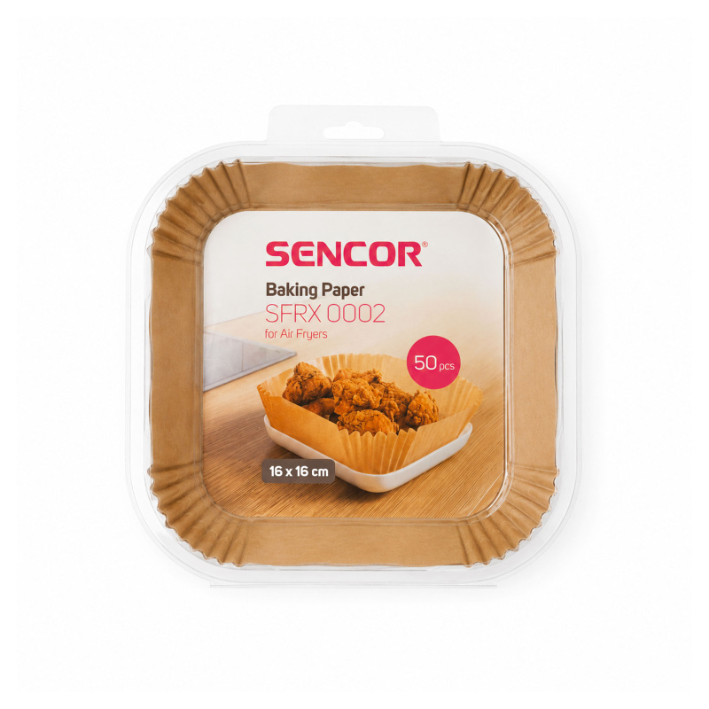 Sencor SFRX 0002 Pečicí papíry do horkovzdušné fritézy