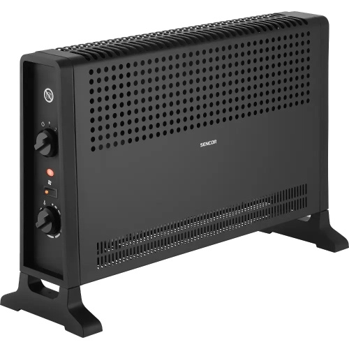 Přenosný přímotop s ventilátorem SENCOR SCF 2022BK 750/1250/2000W černý