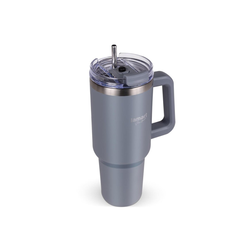 LAMART Termohrnek šedý 1,2L HUGE