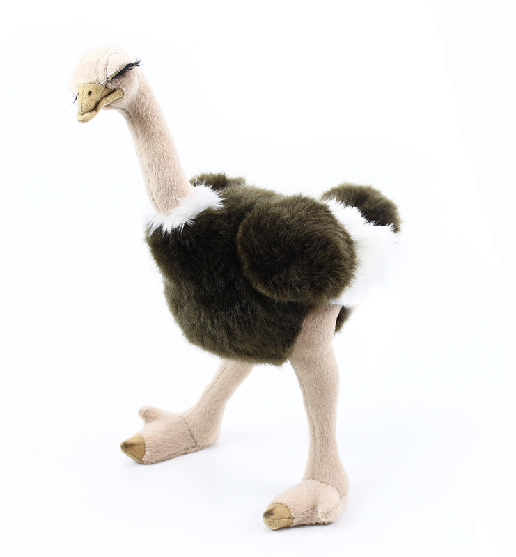 Rappa Plyšový pštros Emu 32 cm