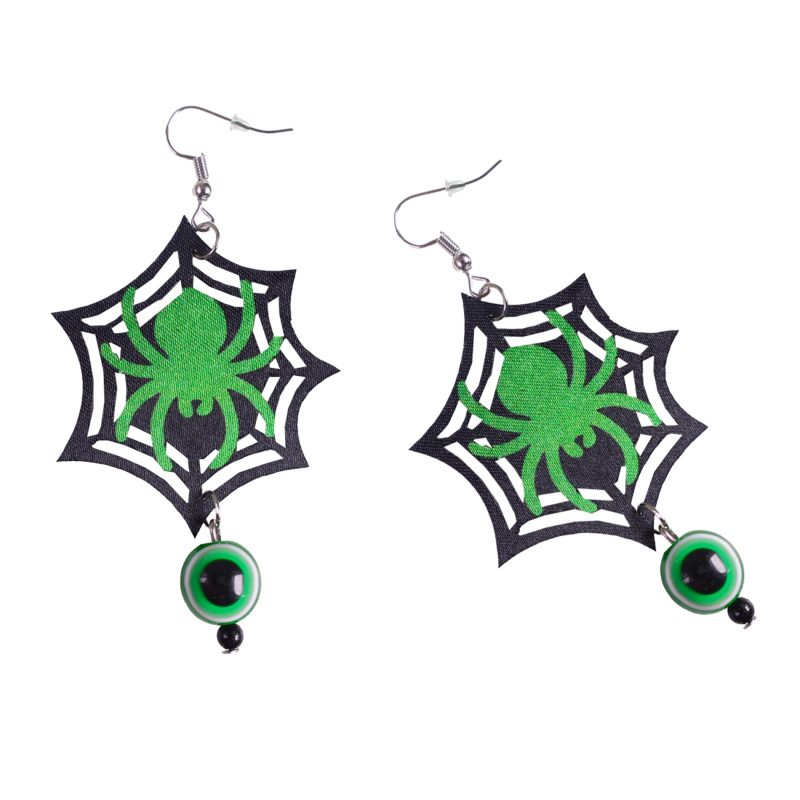 RAPPA Náušnice pavouci čarodějnické/Halloweenské