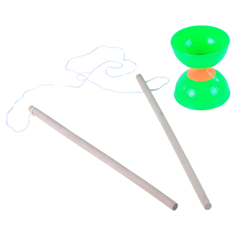 Diabolo na kartě dřevo plast