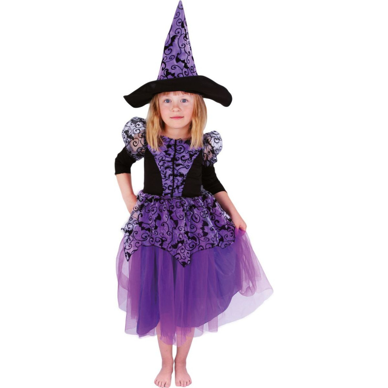Rappa čarodějnice fialová čarodějnice / Halloween