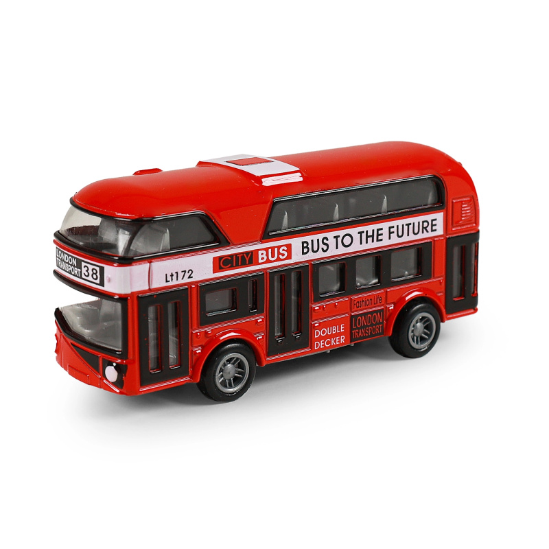 Rappa Autobus londýnský dvoupatrový červený