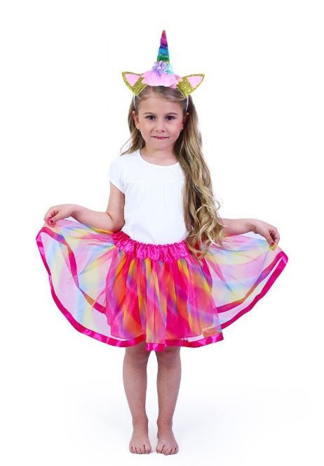 RAPPA tutu sukně s čelenkou jednorožec