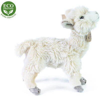 Rappa Plyšová lama Alpaka stojící 23 cm ECO-FRIENDLY
