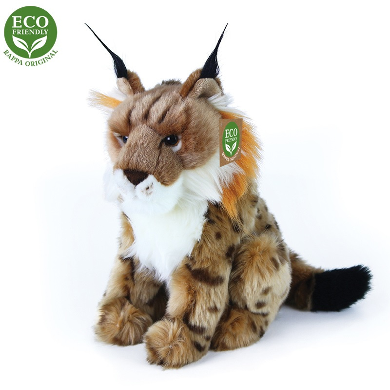 Eco-Friendly rys sedící 23 cm