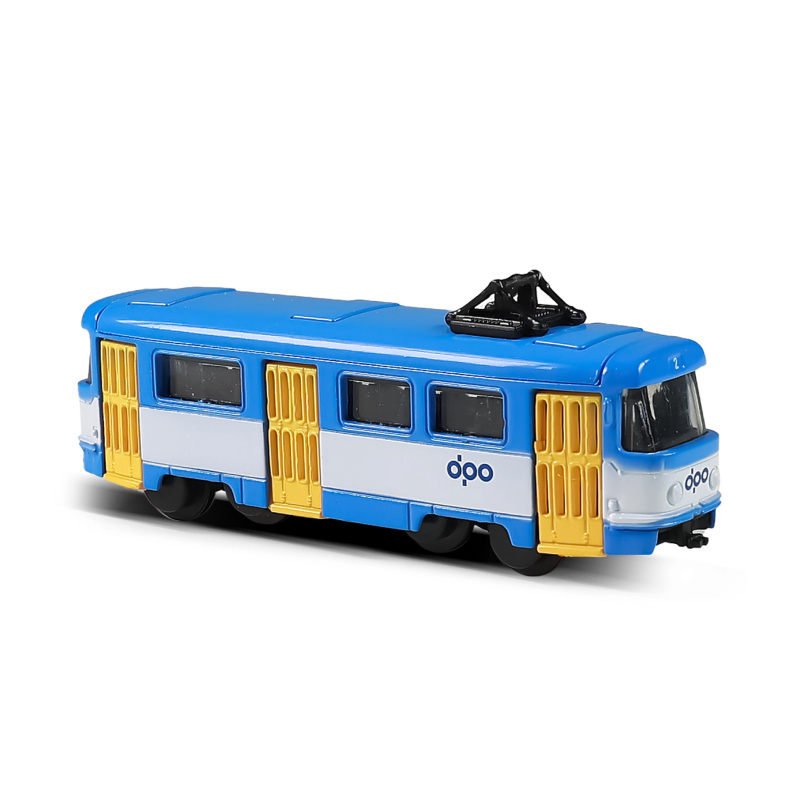Rappa Tramvaj kovová mini DPO Ostrava 8,5 cm