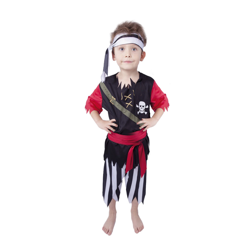 Dětský kostým pirát s šátkem M