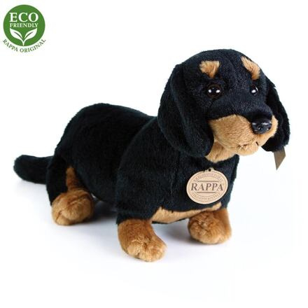 Eco-Friendly Rappa pes jezevčík sedící 30 cm