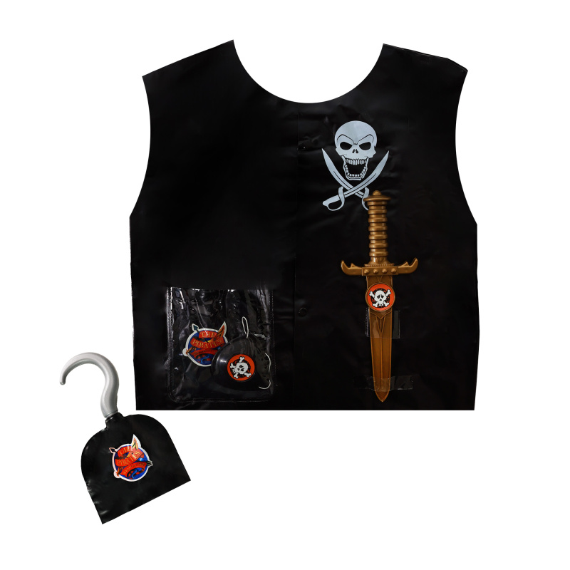 RAPPA sada vesta pirátská s příslušenstvím