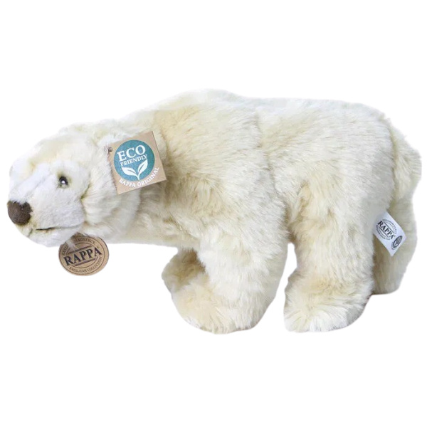 Plyšový lední medvěd stojící 33 cm ECO-FRIENDLY