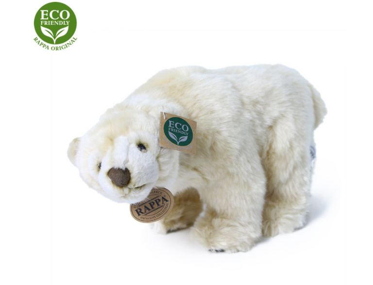 Plyšový lední medvěd stojící 33 cm ECO-FRIENDLY