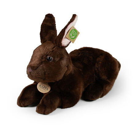 Eco-Friendly králík hnědý ležící 36 cm