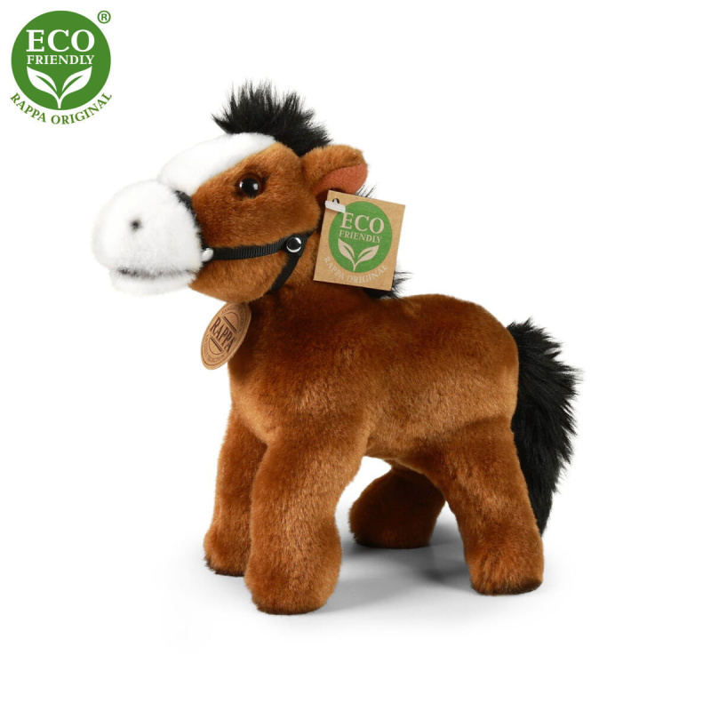 Rappa Plyšový kůň 20 cm ECO-FRIENDLY