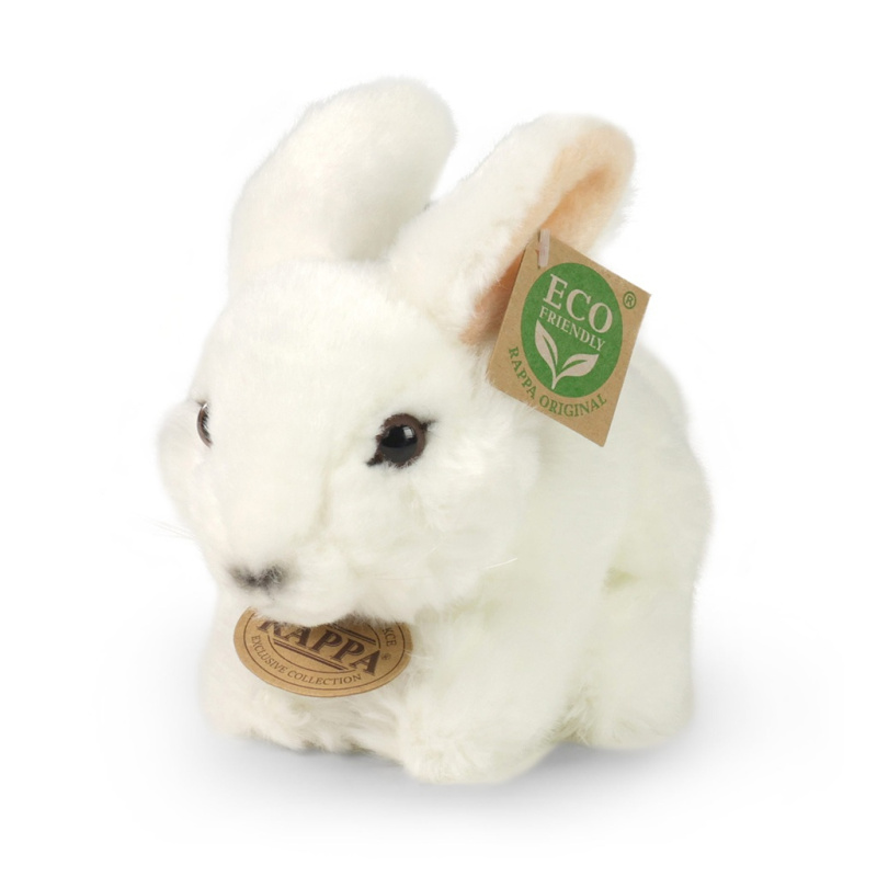 Eco-Friendly Rappa králík bílý 16 cm