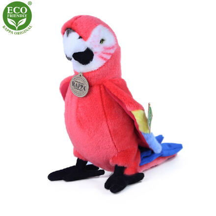 Rappa Plyšový papousek ARA 25 cm ECO-FRIENDLY