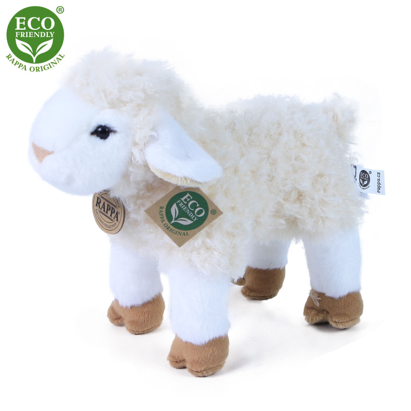 Rappa Plyšová ovce 23 cm ECO-FRIENDLY