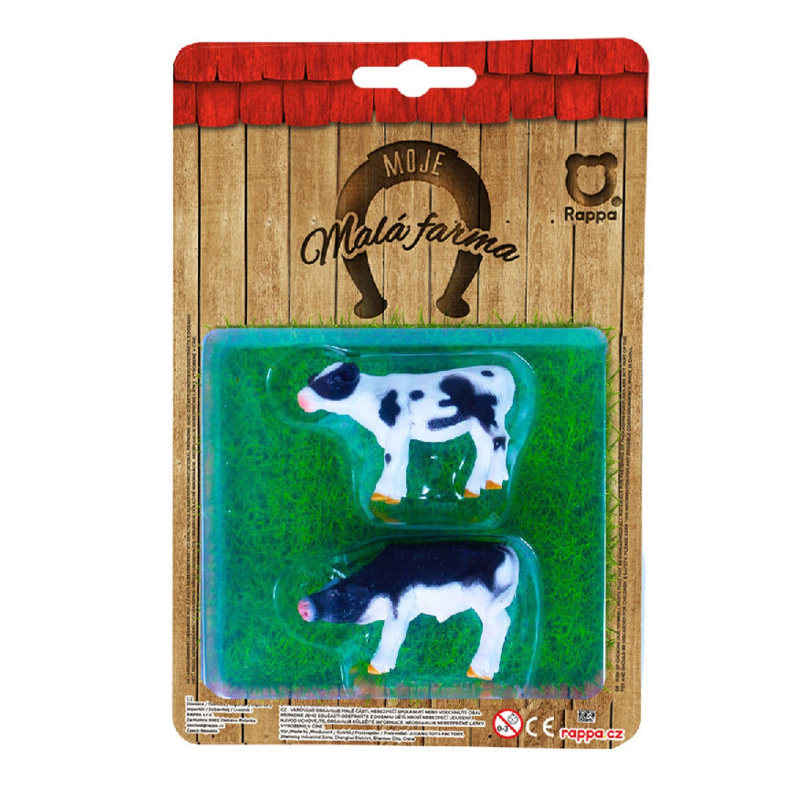 RAPPA Zvířata na farmě 2 v 1 krávy