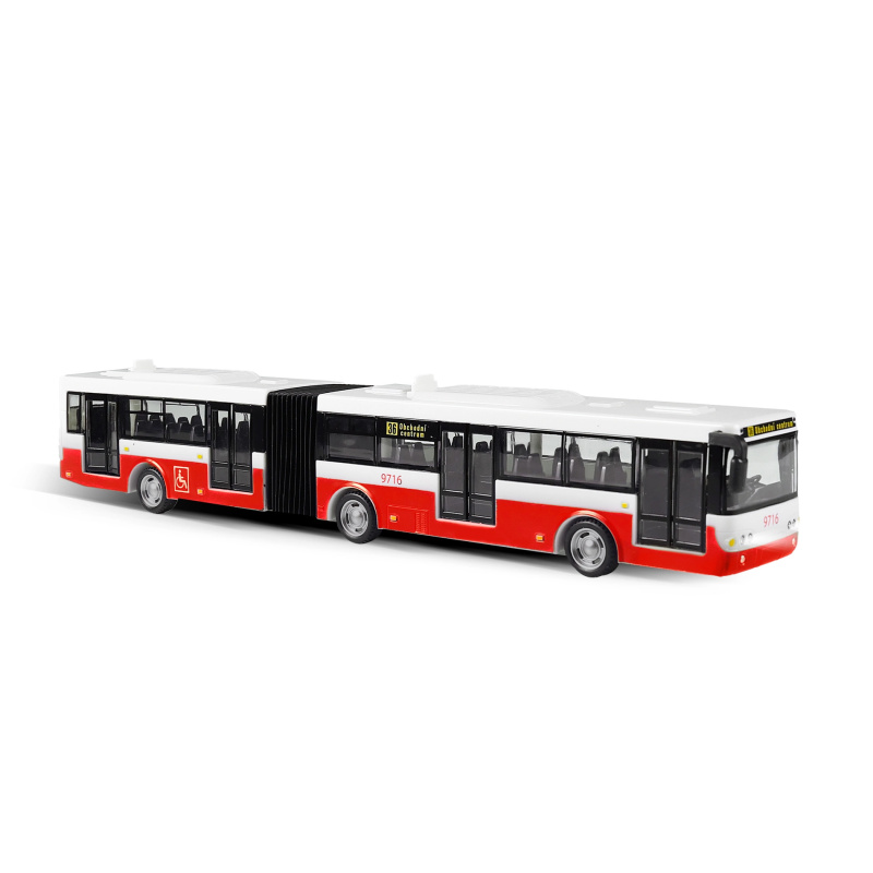 RAPPA Autobus který hlásí zastávky česky kloubový 36 cm
