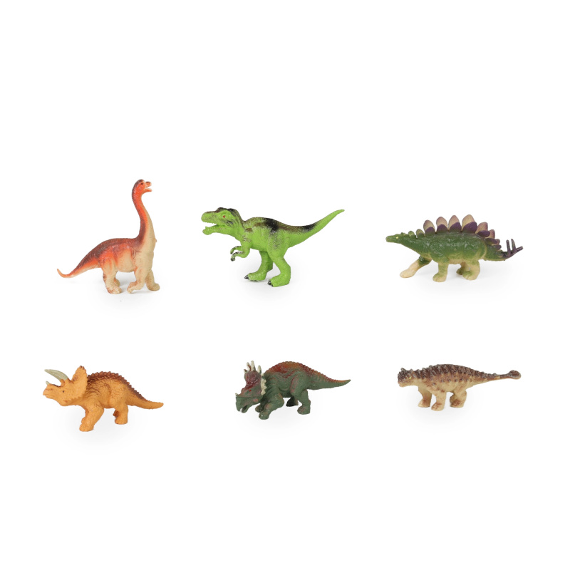 RAPPA Sada dinosaurů v krabičce 6 ks