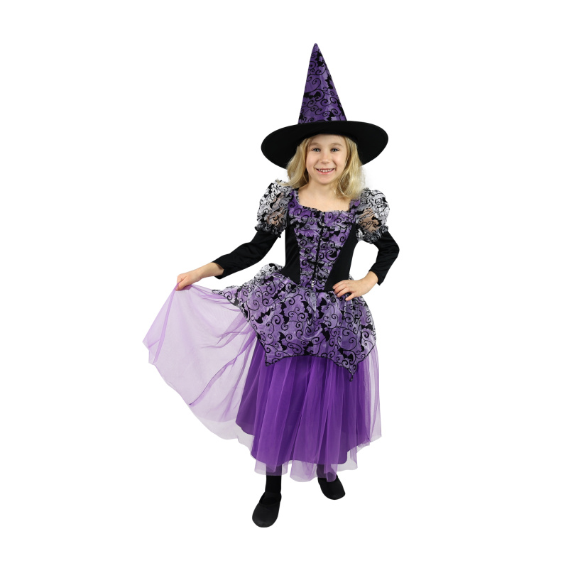 Rappa čarodějnice fialová čarodějnice / Halloween