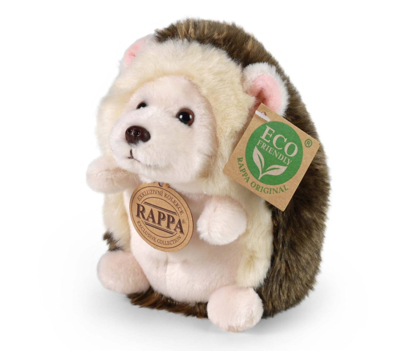 Rappa Plyšový ježek 13 cm  ECO-FRIENDLY