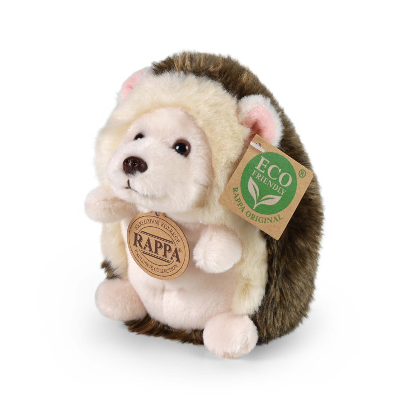 Rappa Plyšový ježek 13 cm  ECO-FRIENDLY