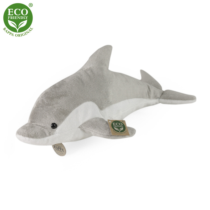 Rappa Plyšový delfín 38 cm ECO-FRIENDLY